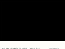 Tablet Screenshot of burgesebuilders.com